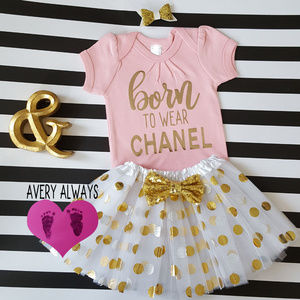 chanel infant girl clothes